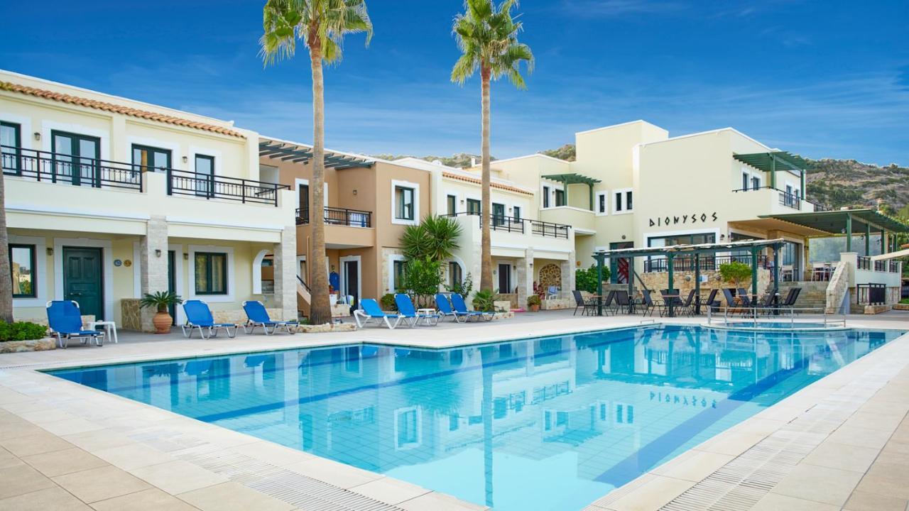 Dionysos Apartments & Studios สตาลิดา ภายนอก รูปภาพ
